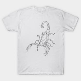 Scorpion 3D Black T-Shirt